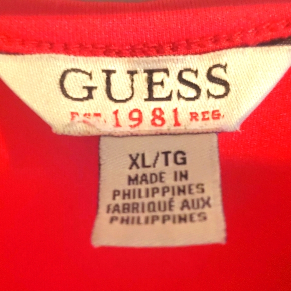 Guess Pink Blouse with Lace Sleeves and Flared Bottom - Picture 3 of 4